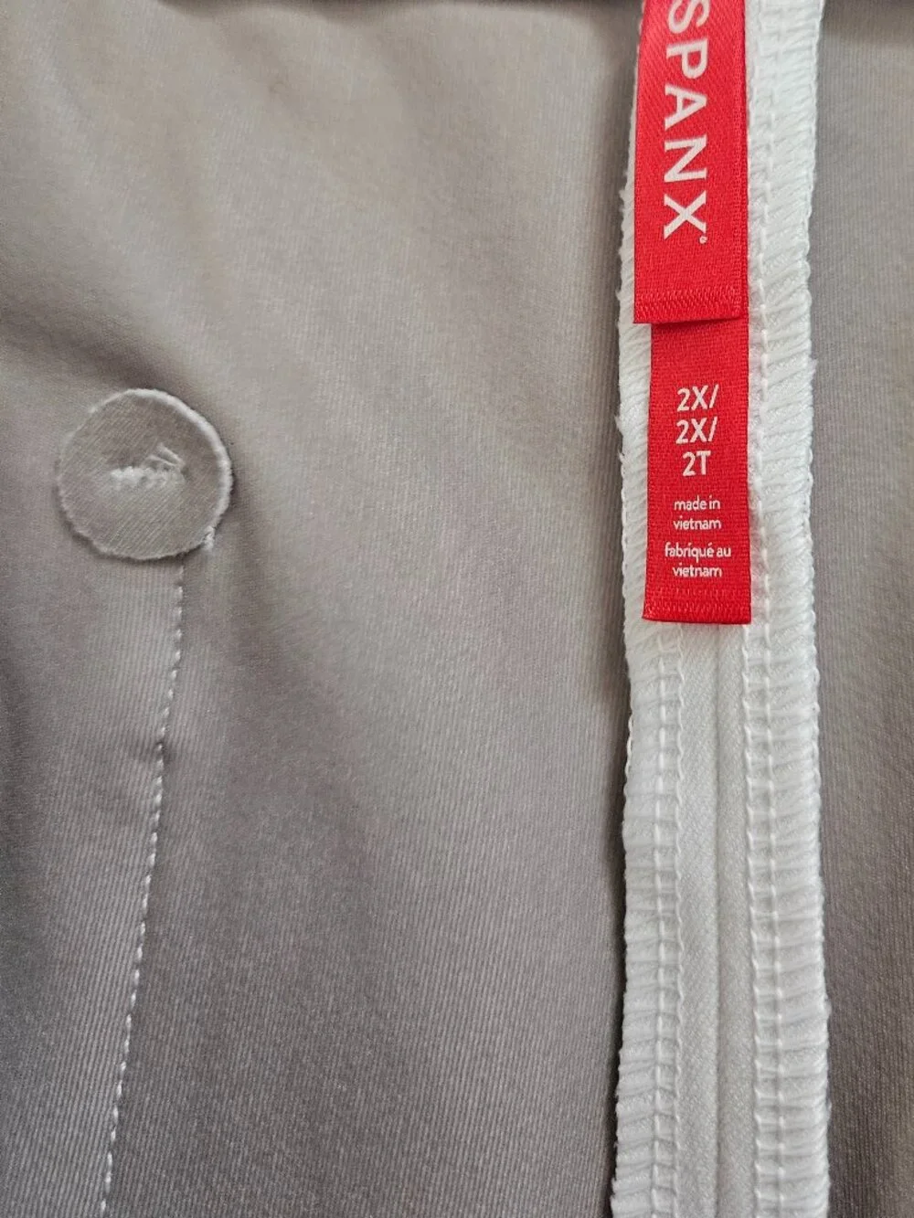 Spanx Silver Linings White Casual Outwear Shorts - Size 2X - Picture 3 of 6